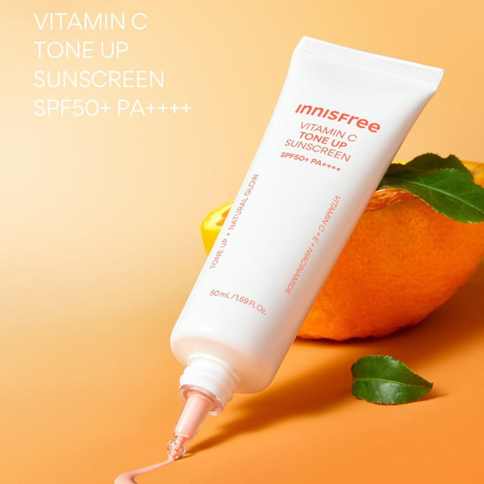 [innisfree] Vitamin C Tone Up Sunscreen SPF 50+ PA++++ 50ml - Ballagrio