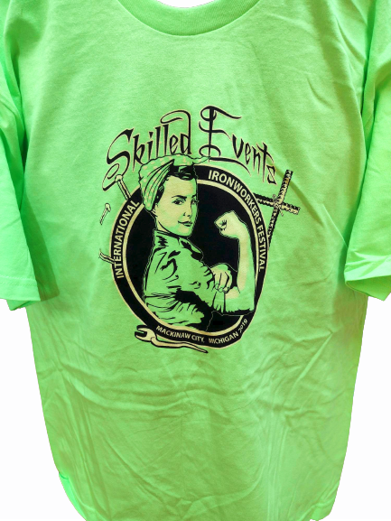 2019 International Ironworker's Festival World Championship Column Climb T-Shirt - Ironworkergear