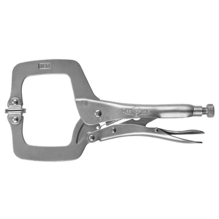 Irwin 6 Vise Grip Locking C-Clamp With Swivel Pads #6SP - Ironworkergear