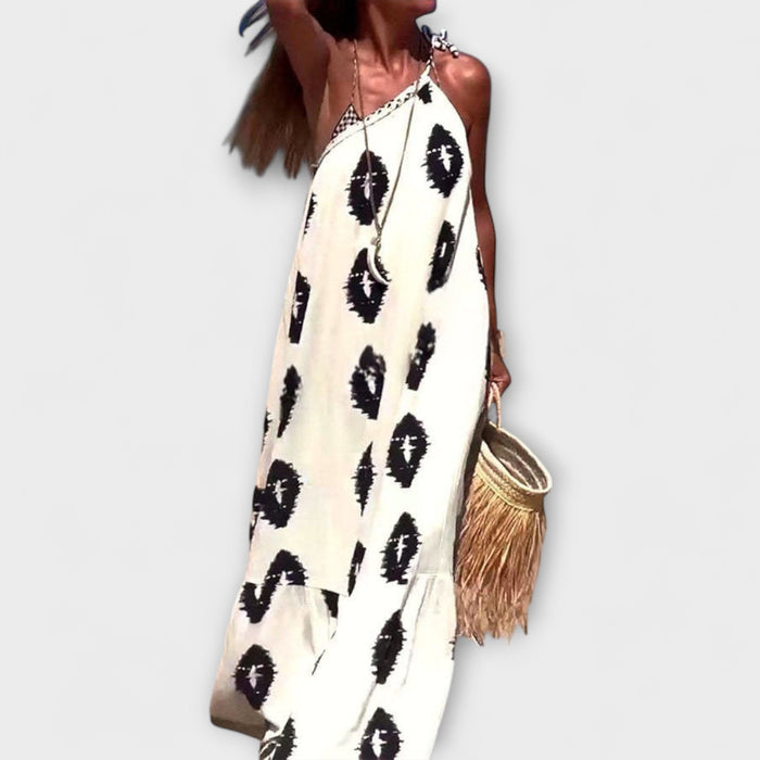 Isla - Sunbeam Vibes One-Shoulder Maxi Dress