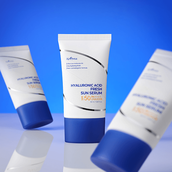 [ISNTREE] Hyaluronic Acid Fresh Sun Serum SPF 50+ PA++++ 50ml - Ballagrio
