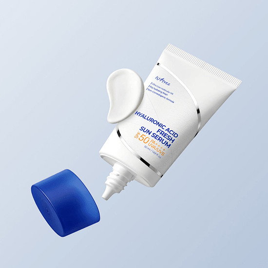 [ISNTREE] Hyaluronic Acid Fresh Sun Serum SPF 50+ PA++++ 50ml - Ballagrio