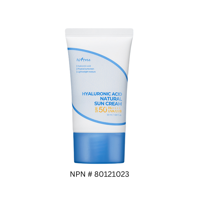 ISNTREE Hyaluronic Acid Natural Sun Cream 50ml