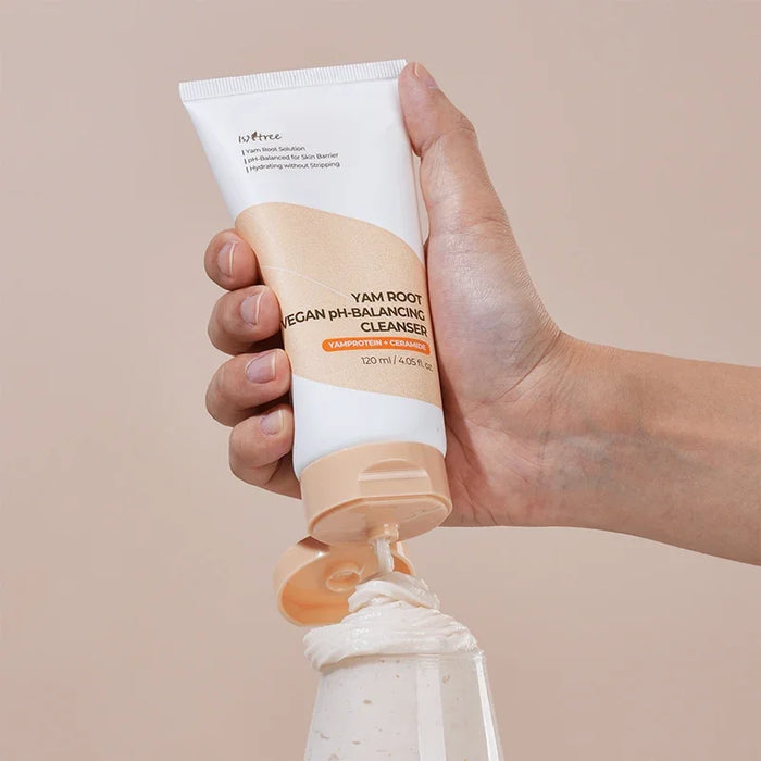 [ISNTREE] Yam Root Vegan pH-Balancing Cleanser 120ml - Ballagrio