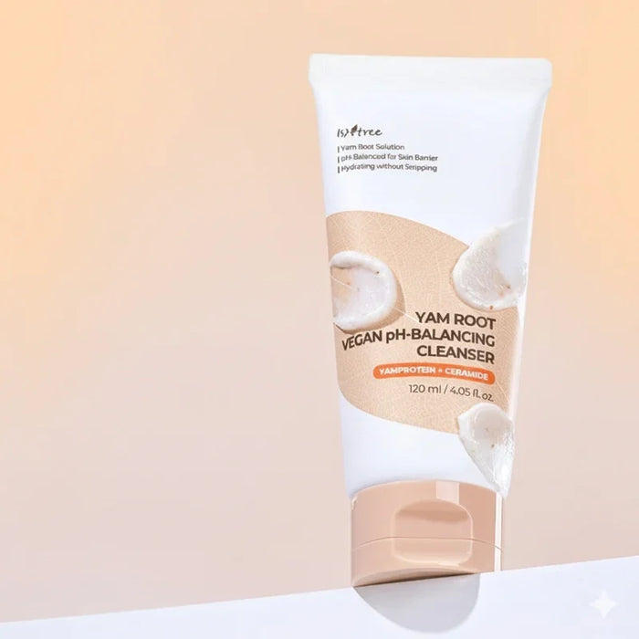 [ISNTREE] Yam Root Vegan pH-Balancing Cleanser 120ml - Ballagrio