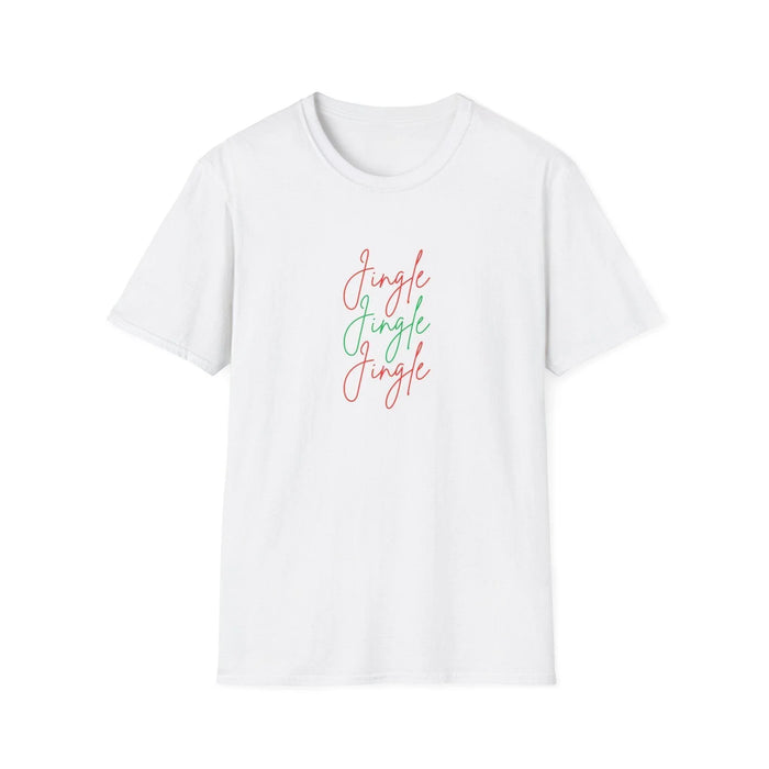 Jingle Jingle Jingle: All the Way to Christmas Fun! 🎄🎉🎁 - Unisex Softstyle T-shirt - Whippie's