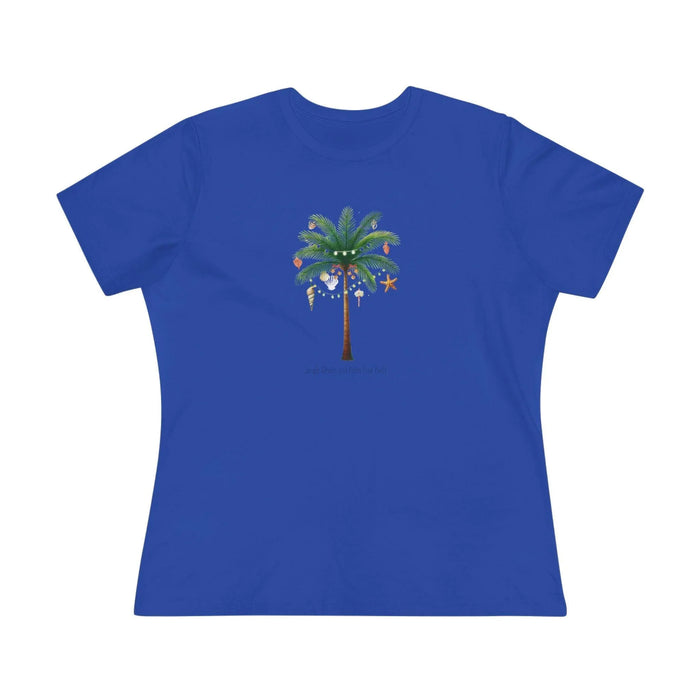 🌴 Jingle Shells & Palm Tree Bells 🐚 Women's Tee ☀️ - Whippie's