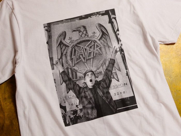 John Cardiel Slayer T-Shirt - Grey