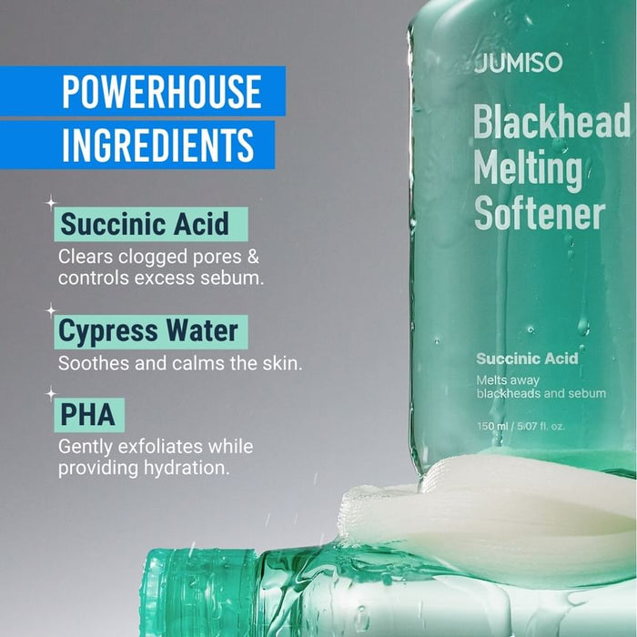 Jumiso Blackhead Melting Softener & Cotton Pad   Special Kit