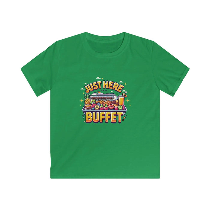 Just Here for the Buffet" Kids' Tee! 🛳️🍽️ (Yummy! 😋) - Whippie's