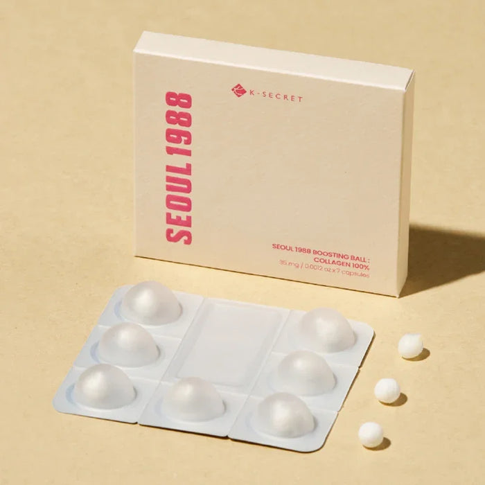 [K-SECRET] Seoul 1988 Boosting Ball: Collagen 100% 35mg