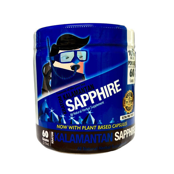 KALAMANTAN SAPPHIRE  BUMBLE BEE KRATOM | 60 GRAMS