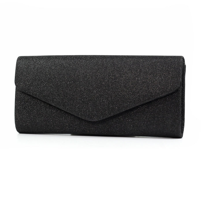 Kalina Black Clutch Bag