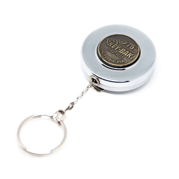 Key-Bak Limited Edition 75th Anniversary Original Retractable Keychain - Ironworkergear