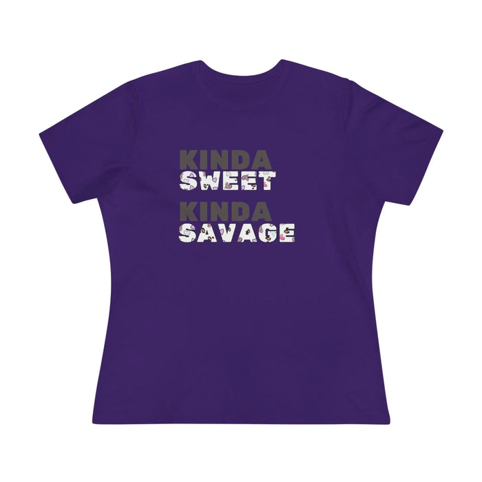 ✨ Kinda SWEET Kinda SAVAGE 😎 Women's Tee 💖 - Whippie's