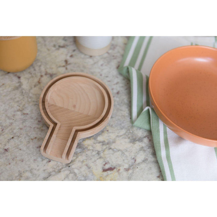 KitchenCraft Idilica Beech Wood Spoon Rest