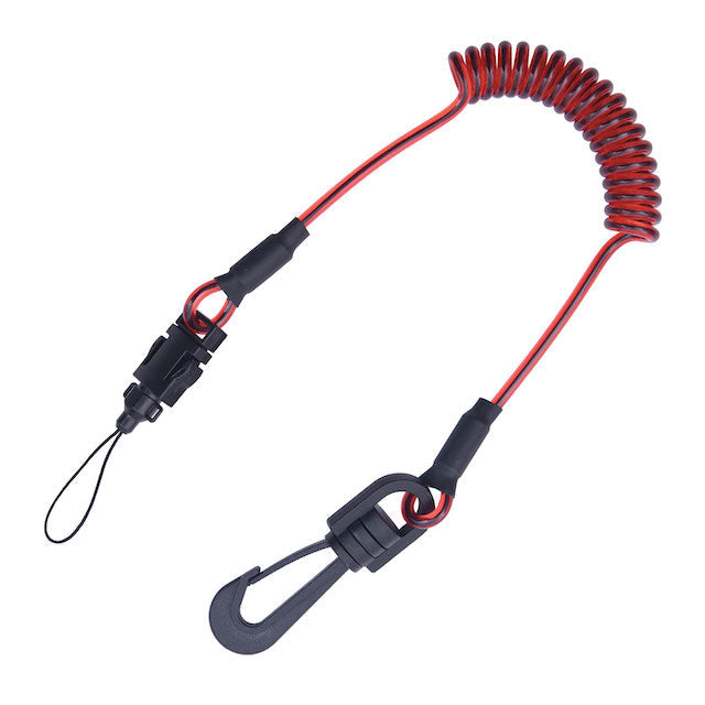 KStrong® Kaptor™ Clip2Loop Coil Tether - Ironworkergear