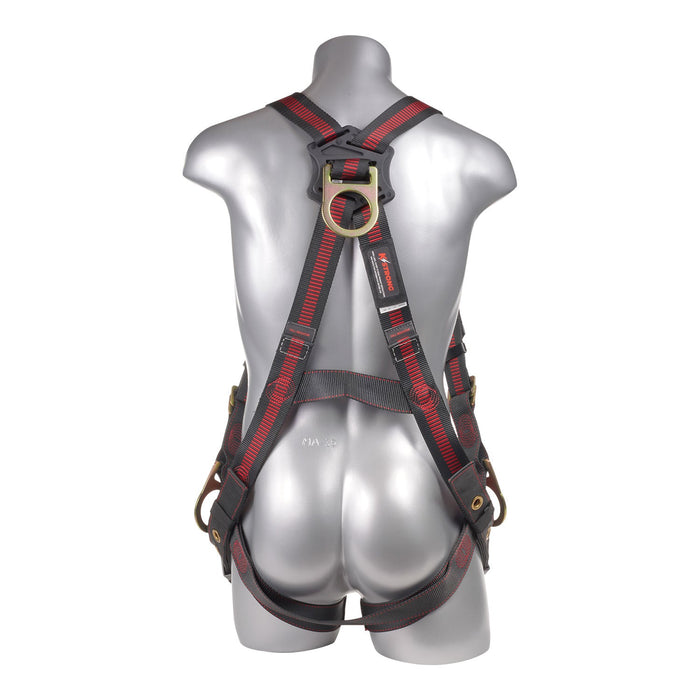 KStrong® Kapture™ Elite 5-Point Full Body Harness, 3 D-Rings, TB Legs (ANSI) - Ironworkergear