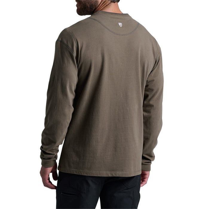 KÜHL Men's Kommando Crew Wildfibre Organic cotton Long Sleeve T-Shirt Long Sleeve T-Shirts KUHL