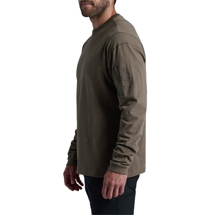 KÜHL Men's Kommando Crew Wildfibre Organic cotton Long Sleeve T-Shirt Long Sleeve T-Shirts KUHL