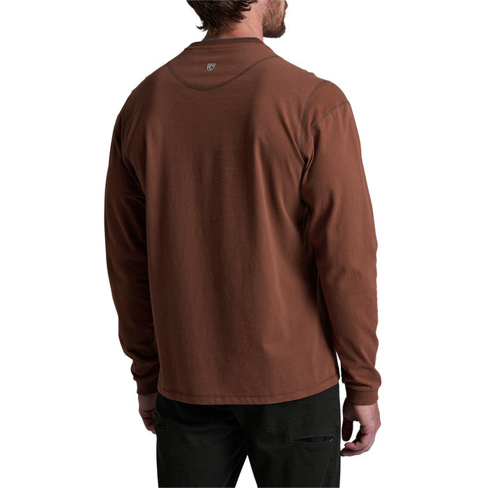 KÜHL Men's Kommando Crew Wildfibre Organic cotton Long Sleeve T-Shirt Long Sleeve T-Shirts KUHL