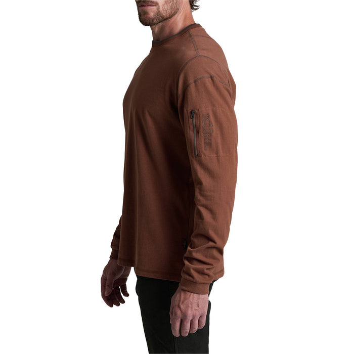 KÜHL Men's Kommando Crew Wildfibre Organic cotton Long Sleeve T-Shirt Long Sleeve T-Shirts KUHL
