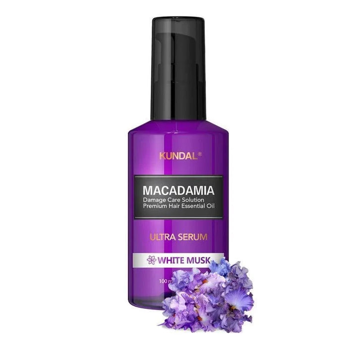 [KUNDAL] Macadamia Ultra Hair Serum #White Musk 100ml - Ballagrio