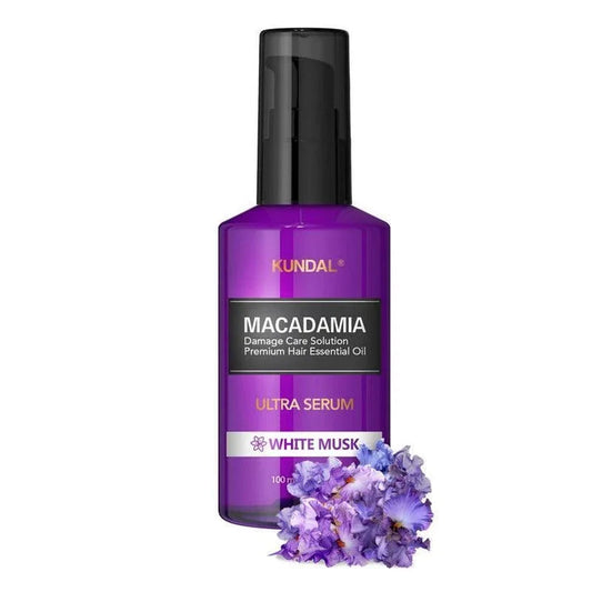 [KUNDAL] Macadamia Ultra Hair Serum #White Musk 100ml - Ballagrio