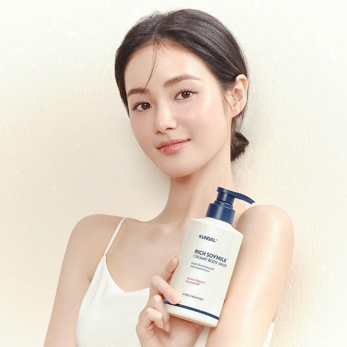 [KUNDAL] Rich Soymilk Creamy Body Wash 500ml - Ballagrio