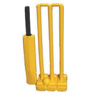 Kwik Cricket Stumps Set - Plastic - - Arcade Sports