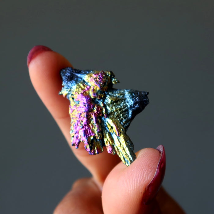 raw titanium rainbow kyanite