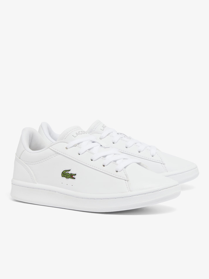 LACOSTE KIDS Boys Carnaby Set Sneakers White/White - MAISONDEFASHION.COM