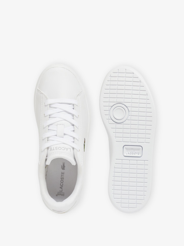 LACOSTE KIDS Boys Carnaby Set Sneakers White/White - MAISONDEFASHION.COM