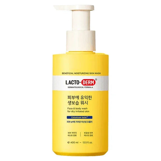 [LACTO-DERM] Beneficial Moisturizing Skin Wash 400ml - Ballagrio