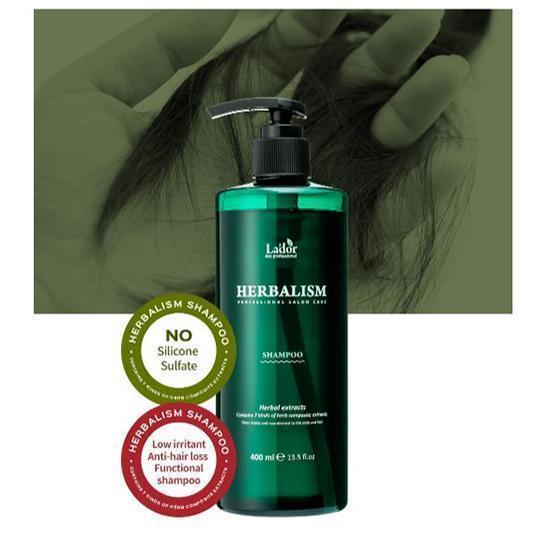 [Lador] Herbalism Shampoo 400ml Lador