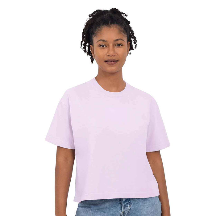 Lake Erie Mermaid - Womens Boxy Crop T-shirt