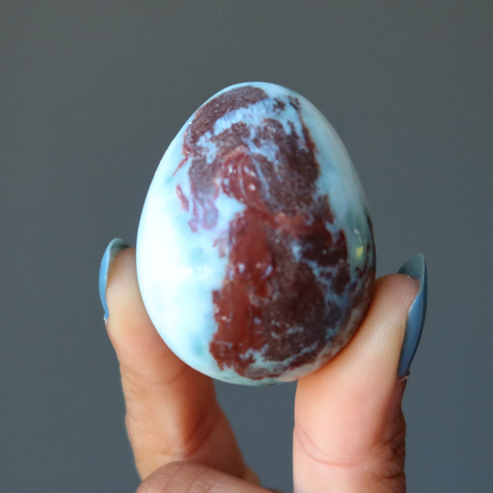 larimar hematite egg