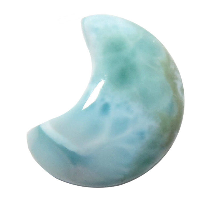 Larimar Grid Crystal Blue Moon Sky Miniature Mandala Stone