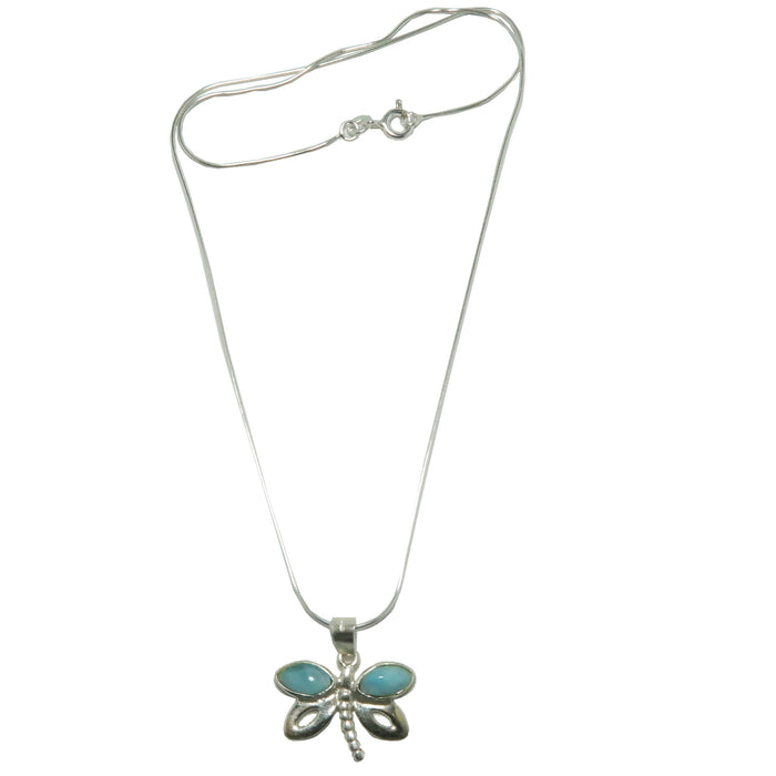 larimar firefly necklace