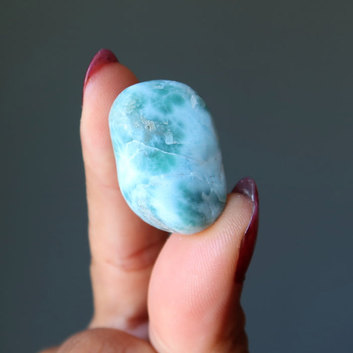 larimar tumbled stone