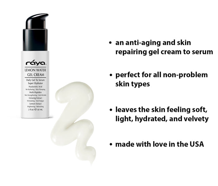 LEMON WATER GEL CREAM (308) RAYA SPA - rayaspa