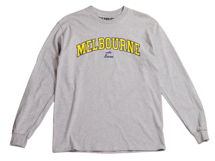 Letterman Long Sleeve T-Shirt - Athletic Heather