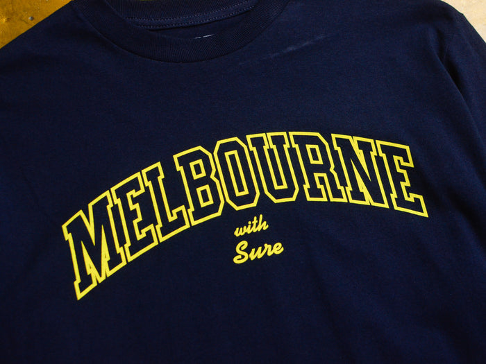 Letterman Long Sleeve T-Shirt - Navy
