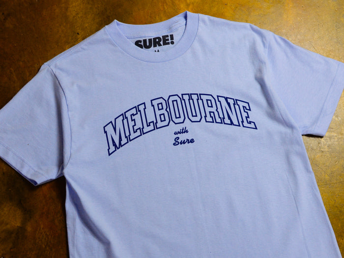 Letterman T-Shirt - Light Blue