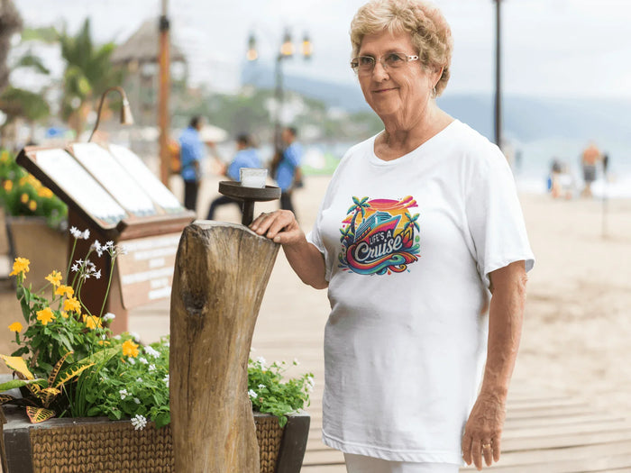 Life's a Cruise 🌊☀️🚢🌴 Unisex Tee - Whippie's