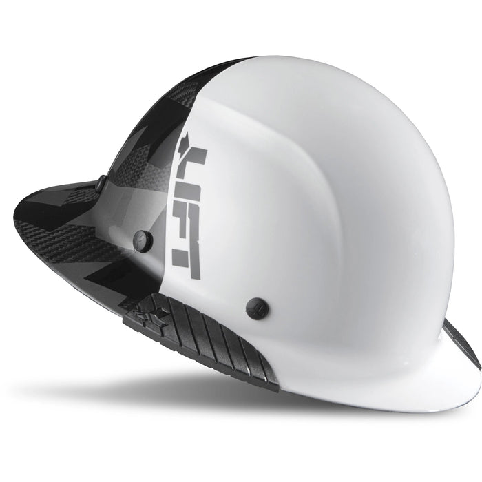 Lift DAX Carbon Fiber Camo Full Brim Hardhat - Ironworkergear