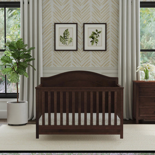 Lit bébé convertible 4 en 1 Charlie (couleur expresso)