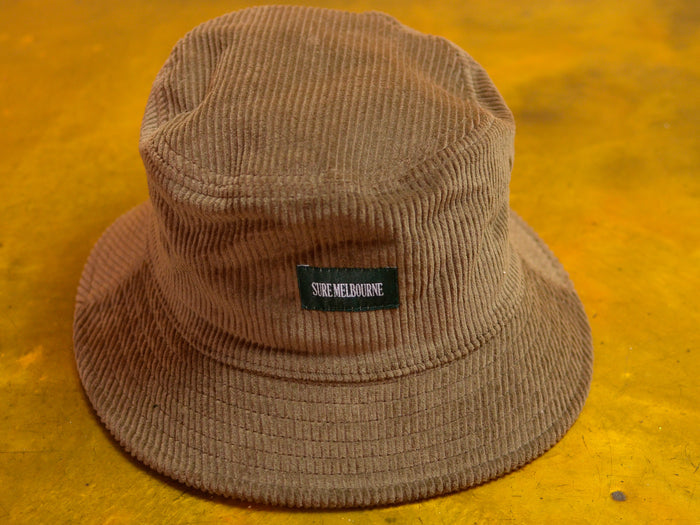 Little Lonsdale St. Cord Bucket Hat - Walnut