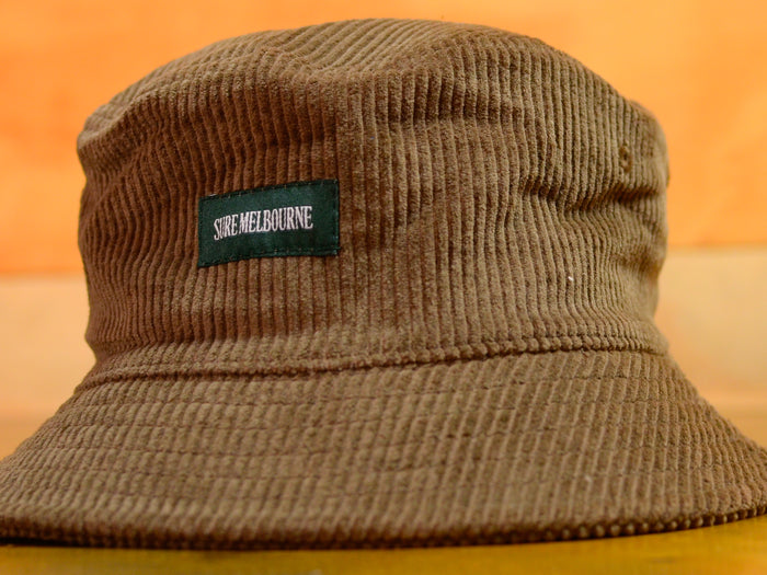 Little Lonsdale St. Cord Bucket Hat - Walnut