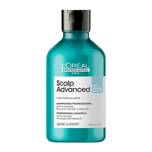 L'Oreal Professionnel Scalp Advanced Anti-Dandruff Dermo-Clarifier Shampoo for Scalps with Dandruff  300Ml